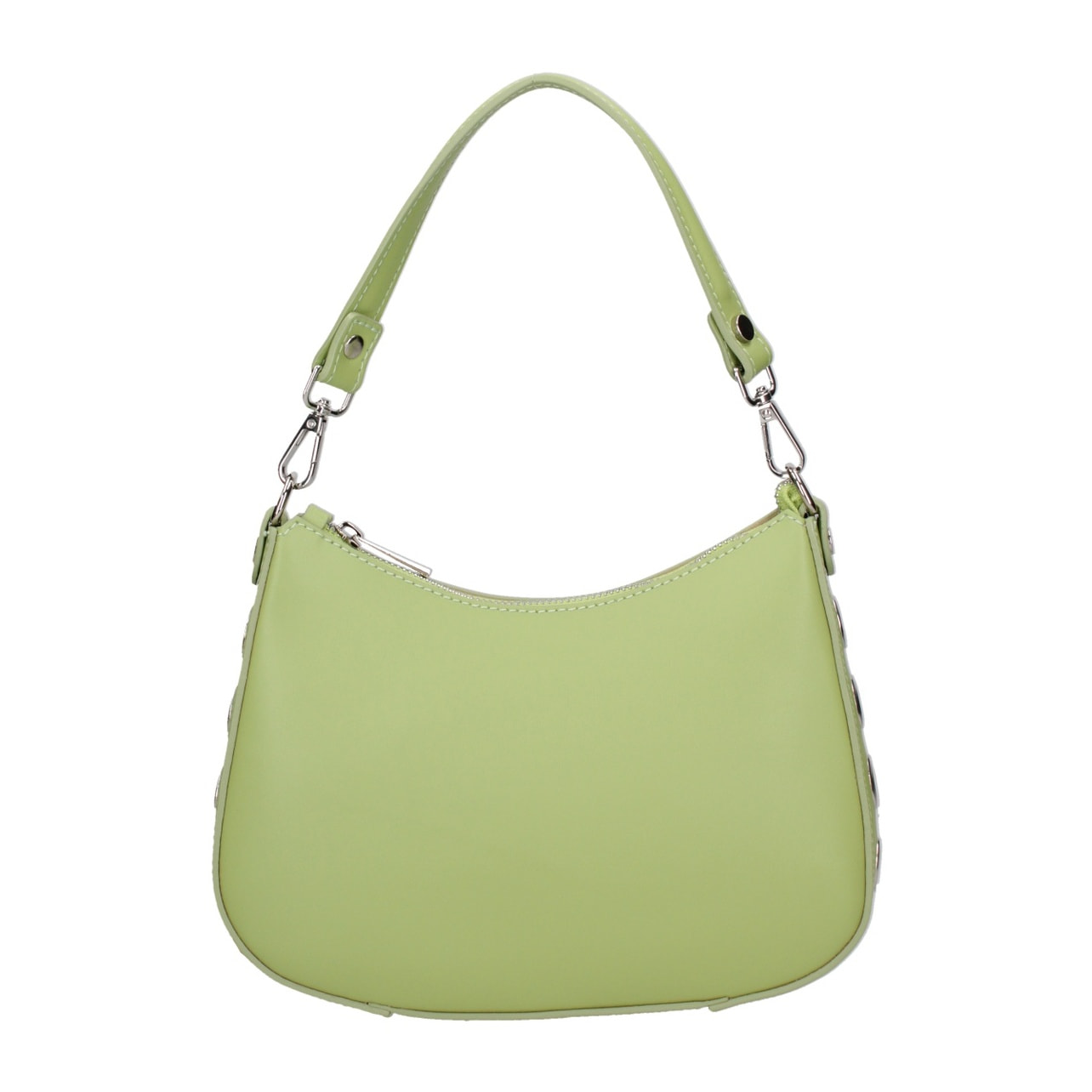 Borsa a spalla da donna - Modello False - 100% pelle ruga - 26.0 x 18.0 x 4.0 cm