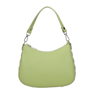 Borsa a spalla da donna - Modello False - 100% pelle ruga - 26.0 x 18.0 x 4.0 cm