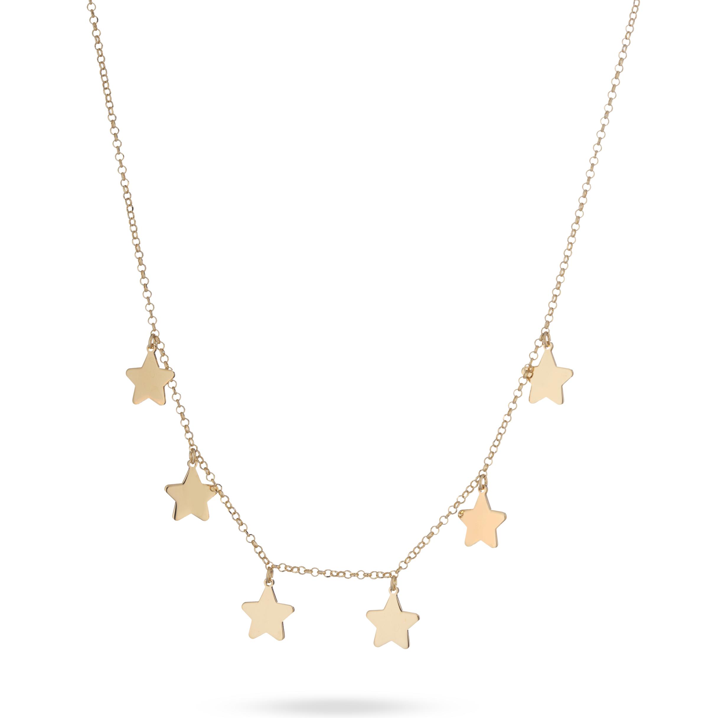 Collana Hiriwa 925 Stelle Argento Gold