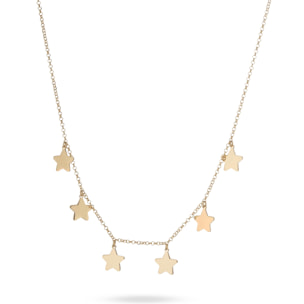 Collana Hiriwa 925 Stelle Argento Gold