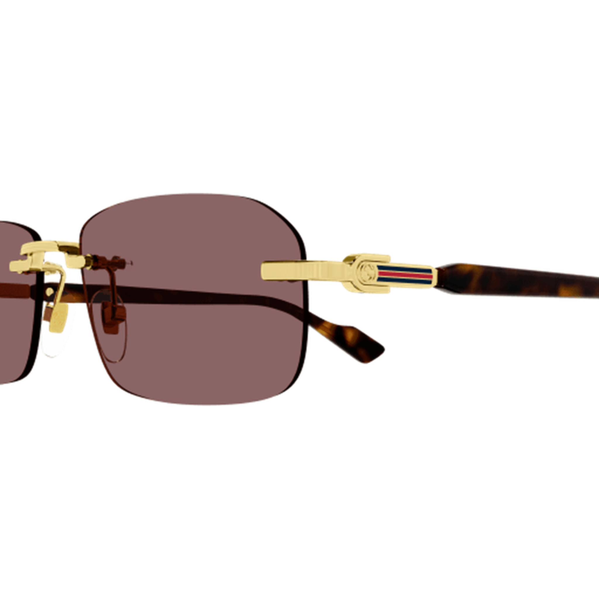 Gafas de Sol Gucci GG1221S-002 de Metal Hombre 56 mm