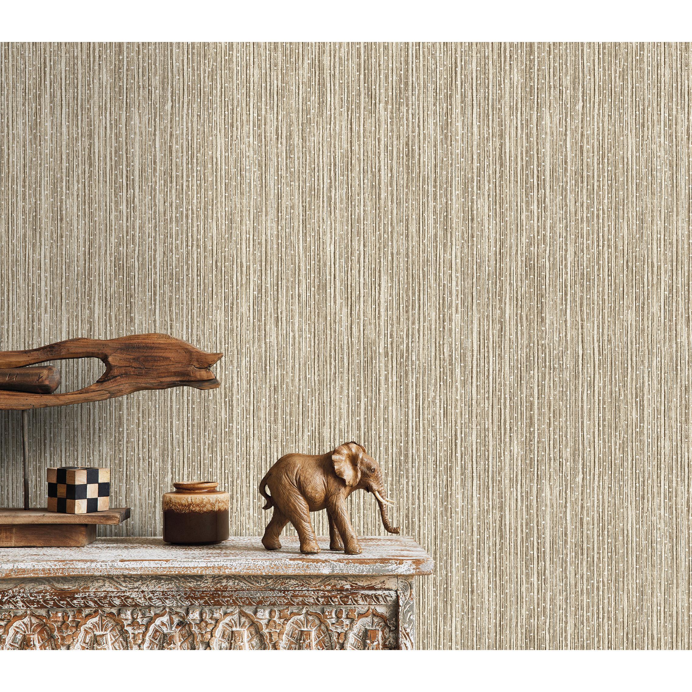 Papel pintado CERAMIKO, Bamboo beige 53x1000 cm