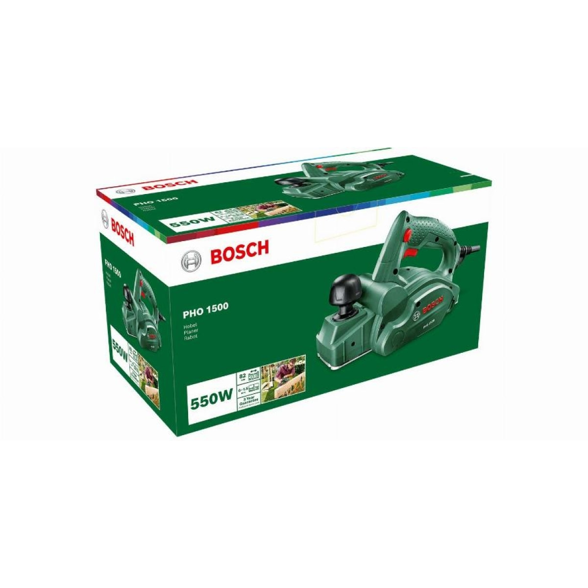 Cepilladora BOSCH PHO 1500 - 550 W - 06032A4000