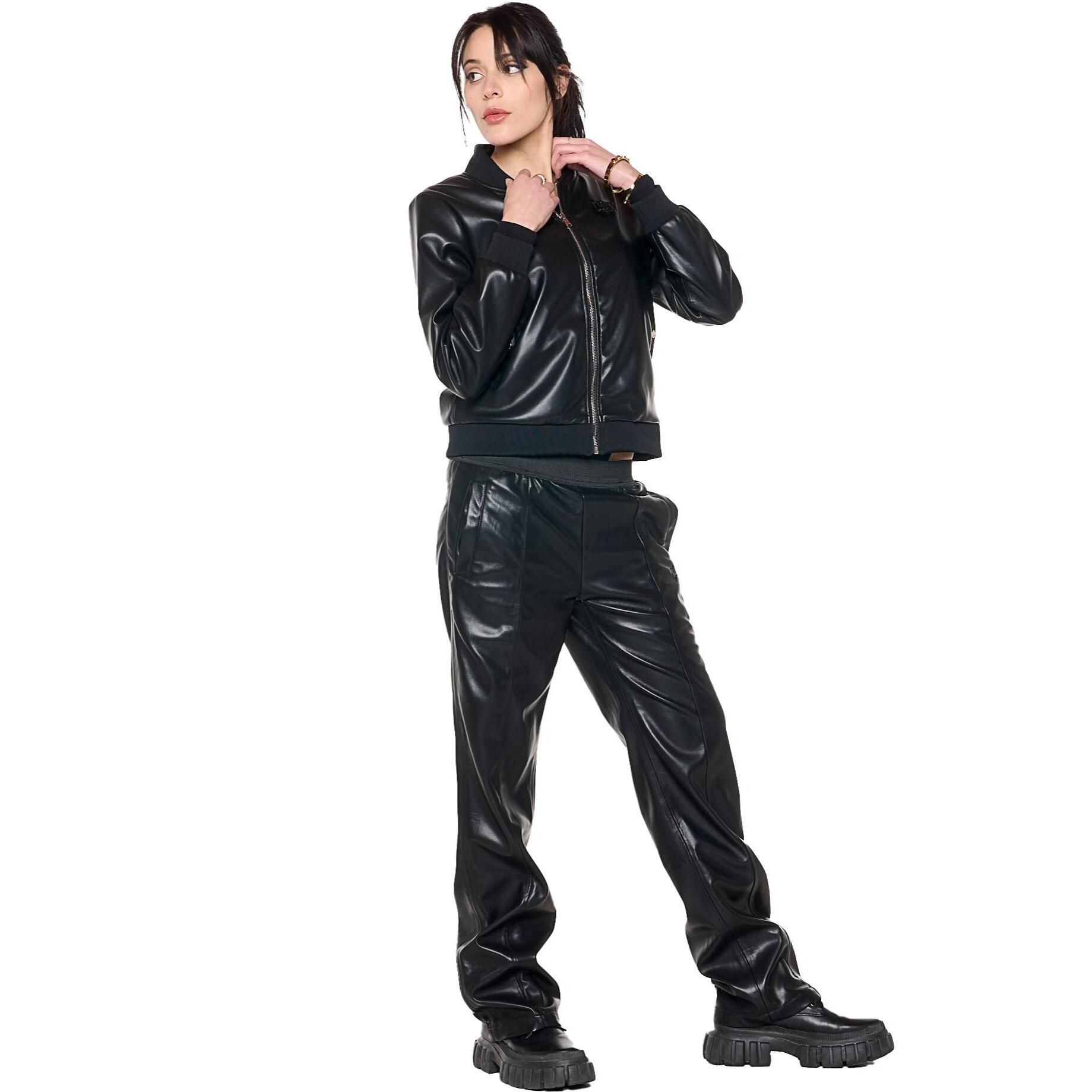 Cazadora bomber de invierno de mujer "Black Ring"