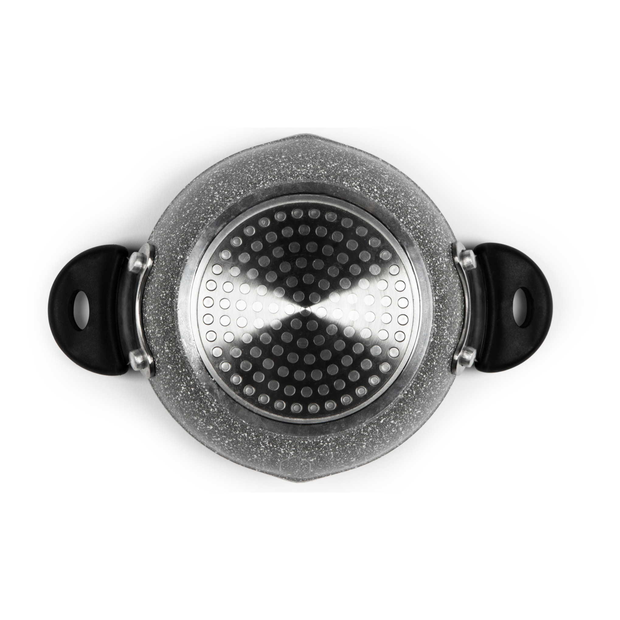 Tegame 16 cmcon Manici Excelsa – Forn-Ok, Alluminio Forgiato Grigio