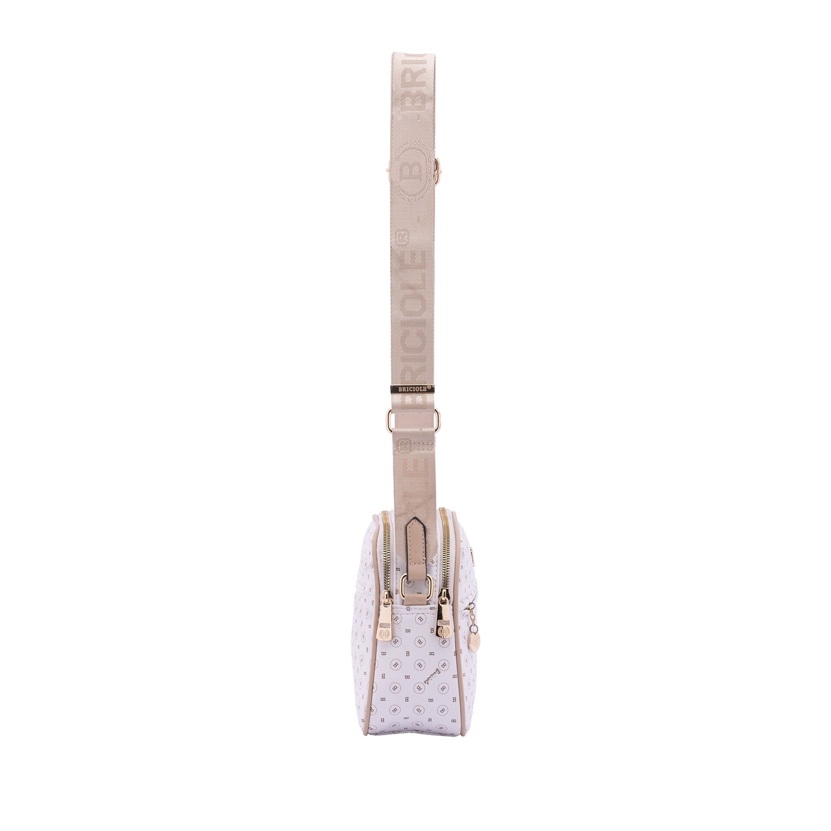 Borsa a tracolla da donna - Modello False - Ecopelle - 19.0 x 26.0 x 9.0 cm