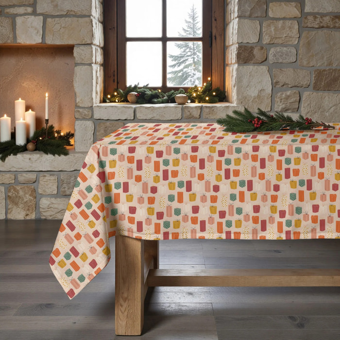Nappe en résine Anti-tâches Merry Christmas 52