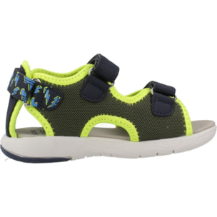 Sandalias Niño de la marca GEOX  modelo B SANDAL MULTY BOY VERDE