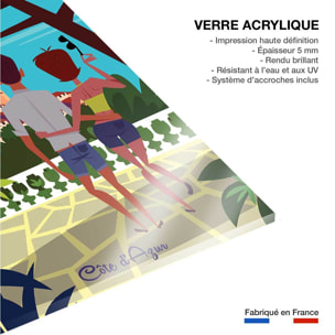 Tableau voyage à grasse Tableau plexiglas