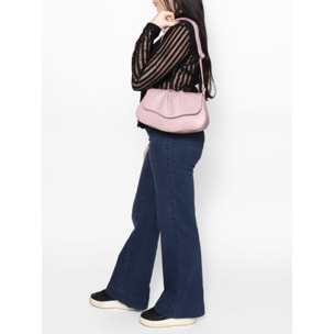 Borsa a spalla da donna In Vera pelle Made in Italy 30,5x19,5x9 cm