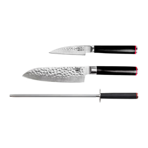 Set di coltelli di base (3 pezzi) - Collezione Pakka