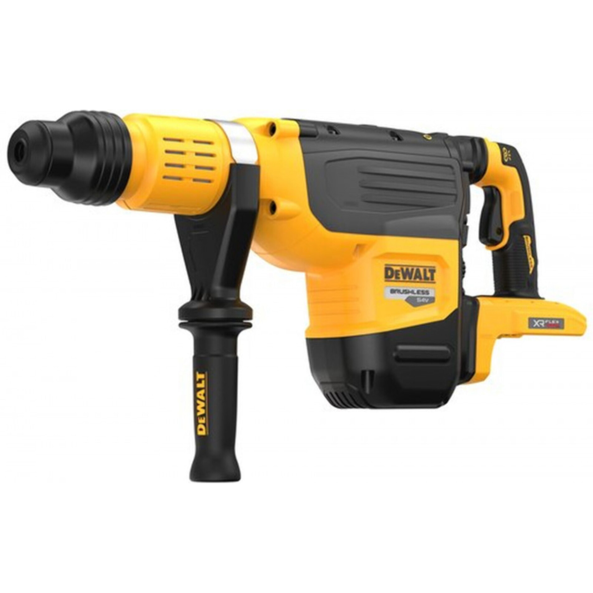 Perforateur SDS-Max XR Flexvolt 54V 19,4J, 52 mm - DEWALT - avec 2 batteries 54V 3Ah - coffret - DCH775X2-QW