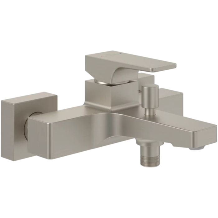 Mitigeur bain douche mécanique Architectura Square Brushed Nickel Matt