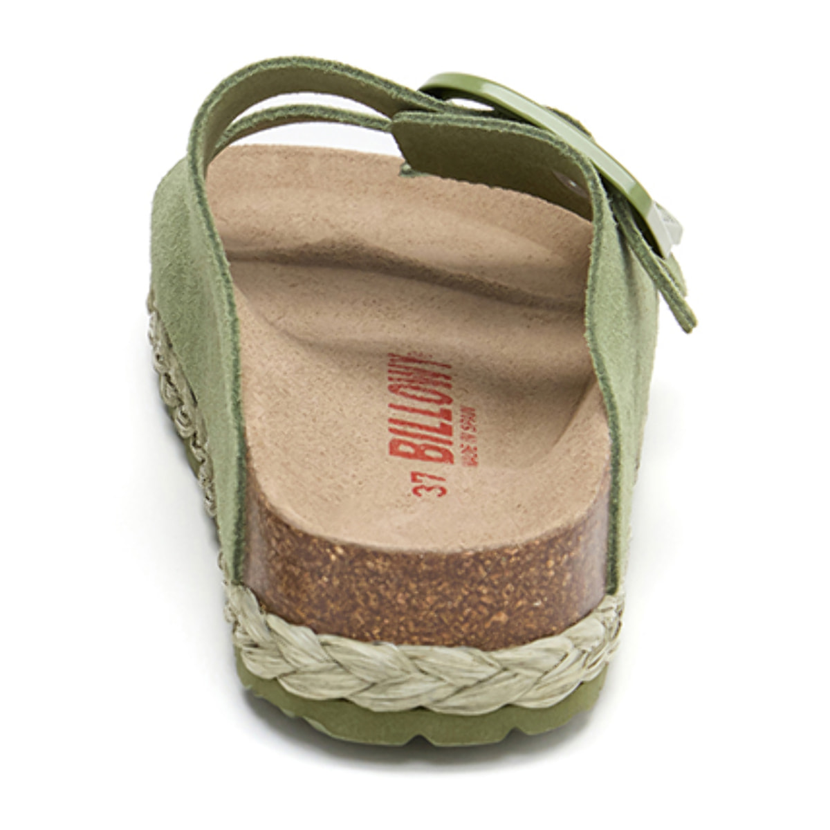 SANDALO CON ZEPPA BILLOWY VERDE