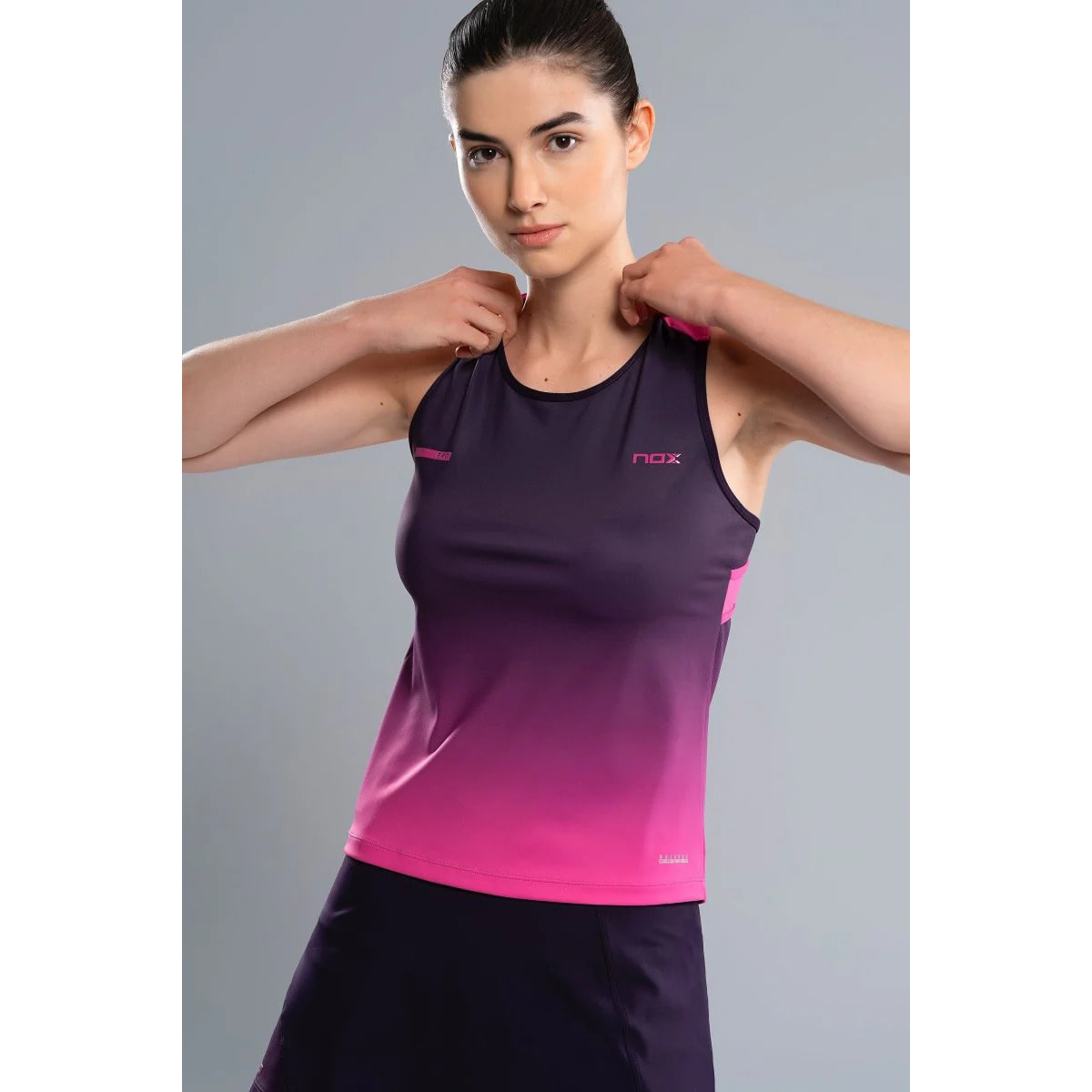 Camiseta Tirantes Mujer PRO Blackberry Rose Degraded