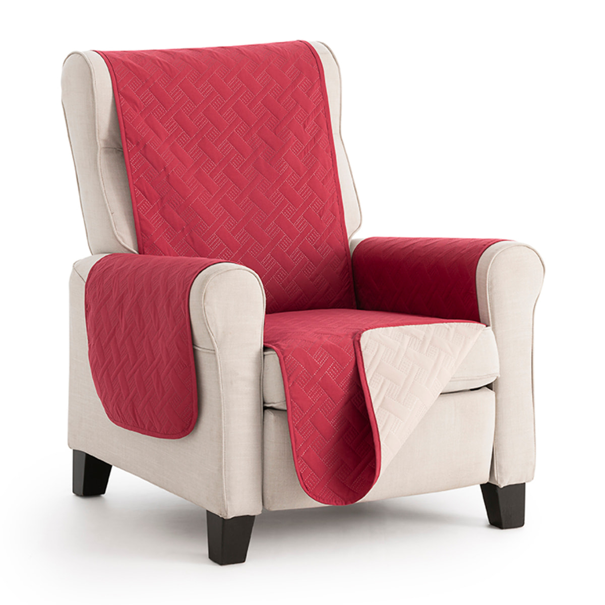 Cubre sillón Relax DRY reversible, acolchado y antimanchas