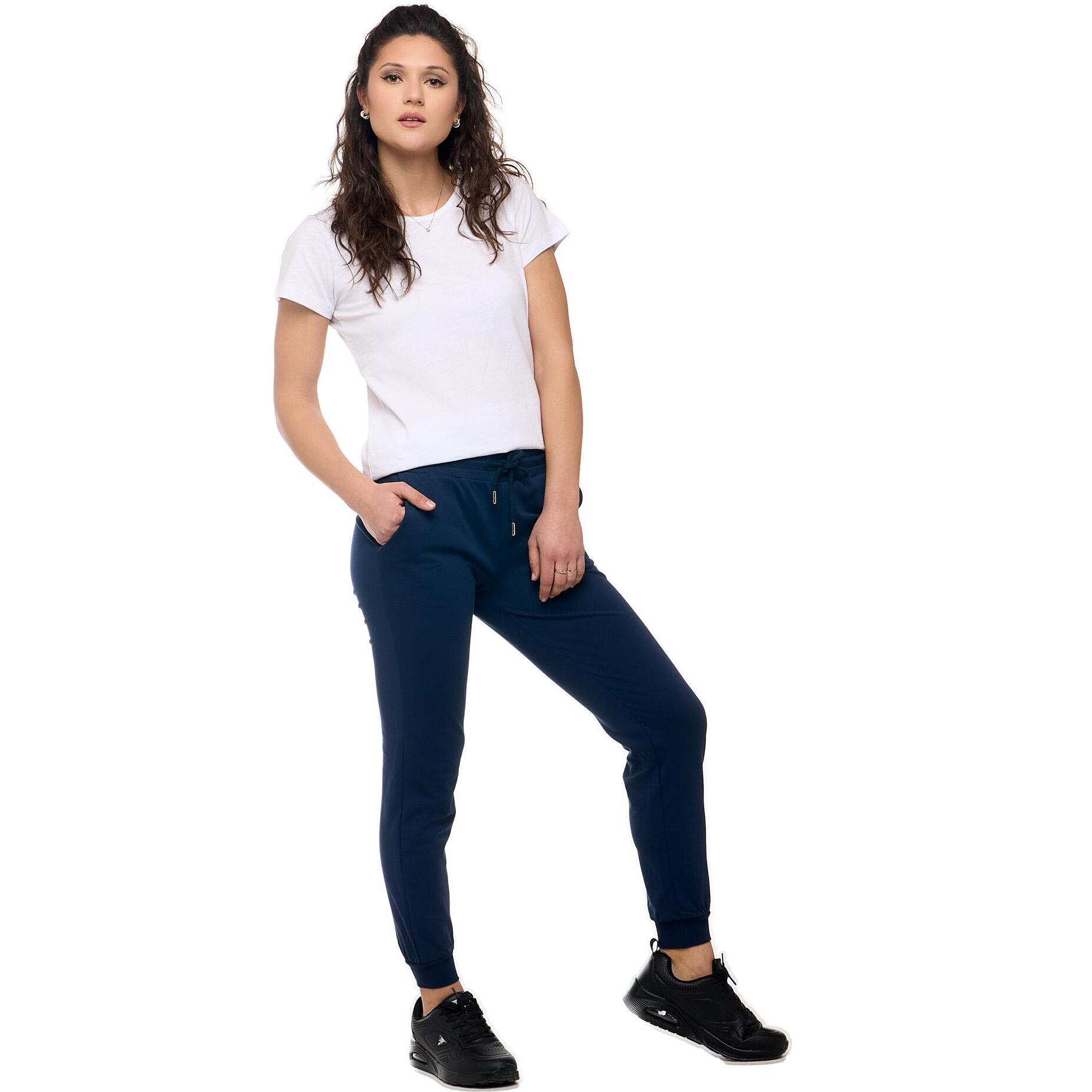 Pantaloni sportivi con polsini Leone Basic