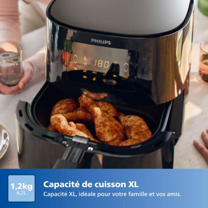 Airfryer PHILIPS Series 3000 XL 6,2L HD9280/70  connecté