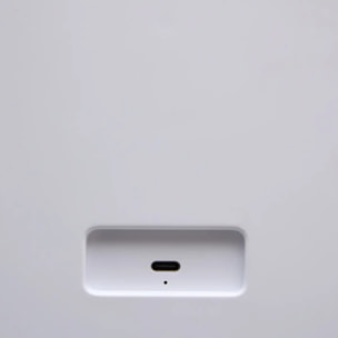 Miroir LED Holly rectangulaire 20x25cm blanc