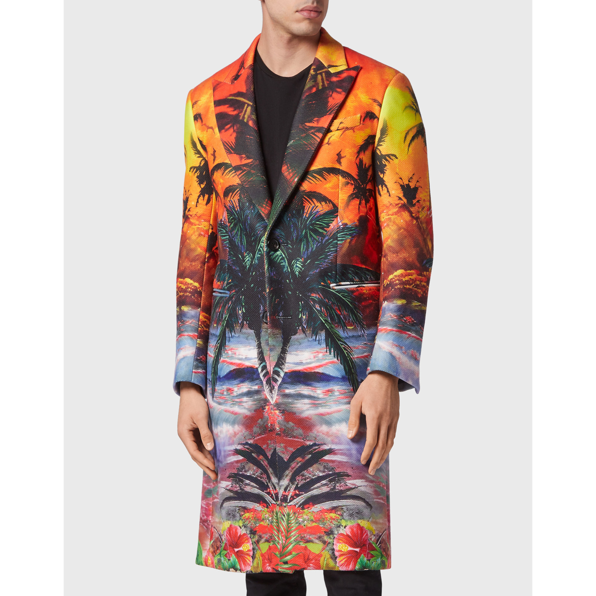 PHILIPP PLEIN ABRIGO LARGO HAWAII