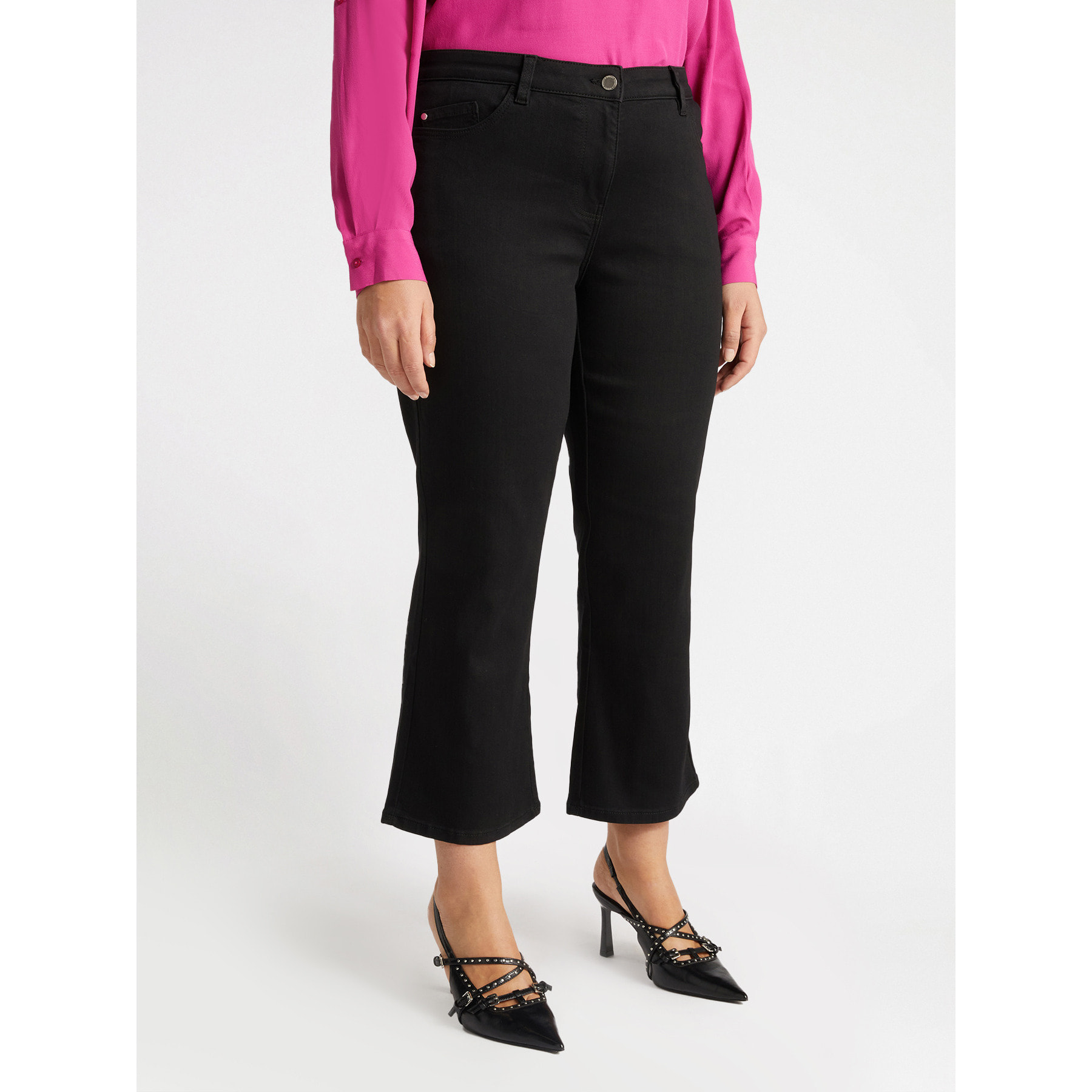 Fiorella Rubino - Jeans kick flare - Nero