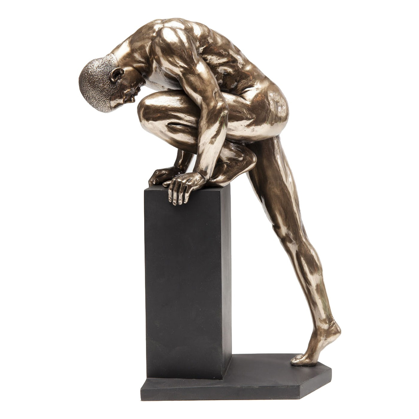 Déco Nude Man Stand bronze Kare Design