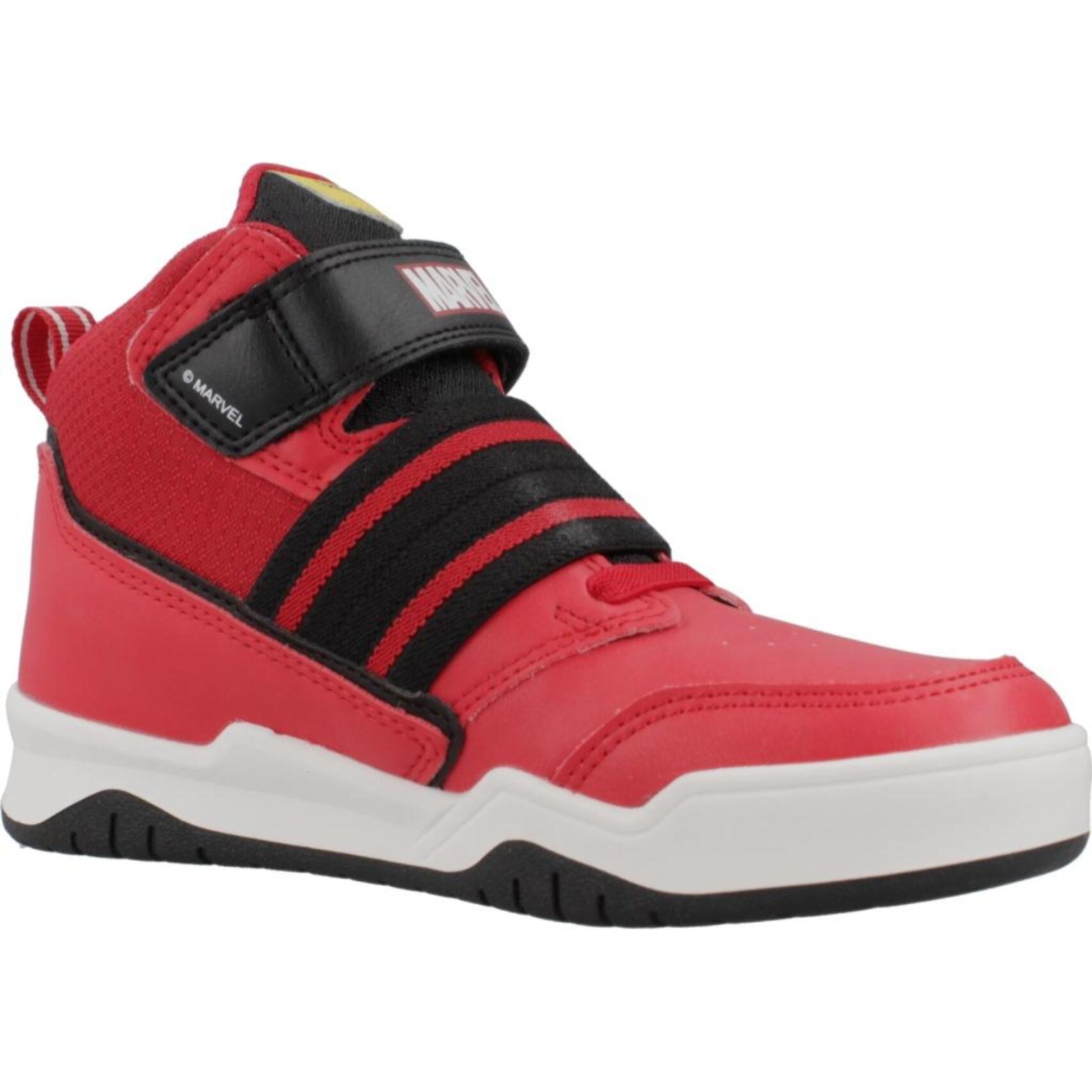 Zapatillas Niño de la marca GEOX  modelo J PERTH ROJO