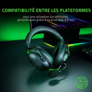 Casque gamer RAZER BlackShark V2 X Noir Playstation