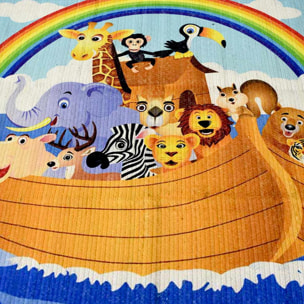 Tapis atisanal reversible pour enfant