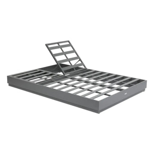 Lit de piscine Allure gris graphite