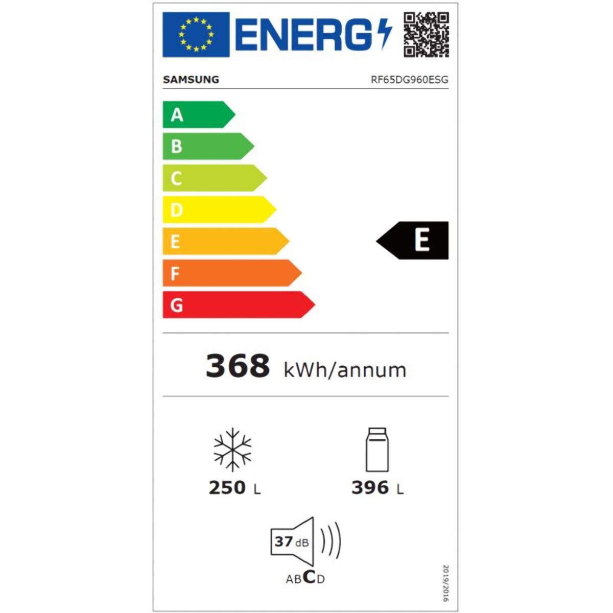 Réfrigérateur multi portes SAMSUNG RF65DG960ESG