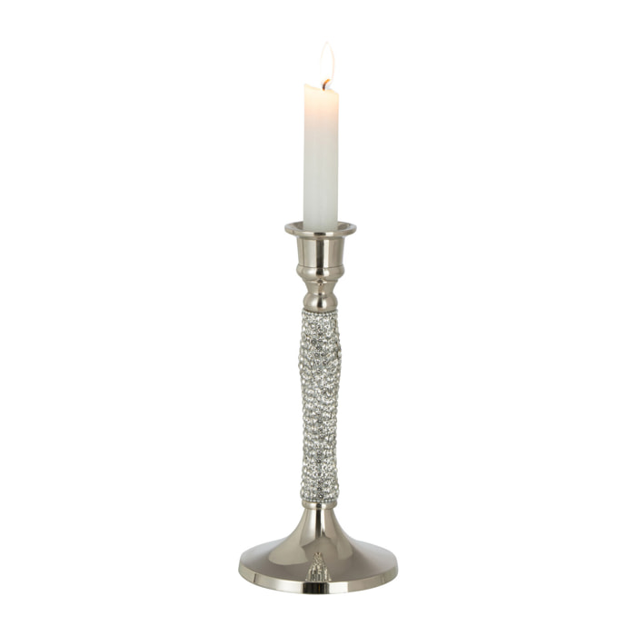 J-Line chandelier Diamant - aluminium - argent - small