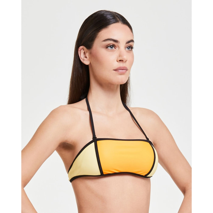 Pompea x Silvian Heach reggiseno a fascia