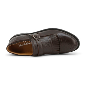 Zapatos Monkstrapa para Hombre - Duca di Morrone Samuele Leather Dark Brown