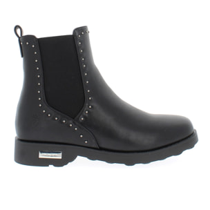 Armata di Mare Scarpe Donna Chelsea Boots con Zip Laterale AMD W52C66 Black