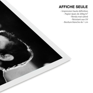 Affiche acteurs Photo de Brigitte Bardot et Serge Gainsbourg Affiche seule