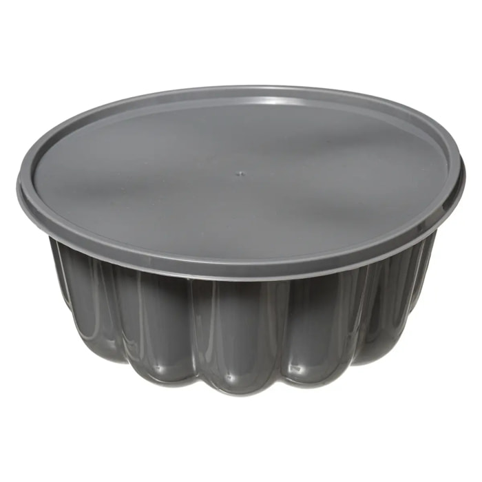 Moule à charlotte 21cm silicone gris