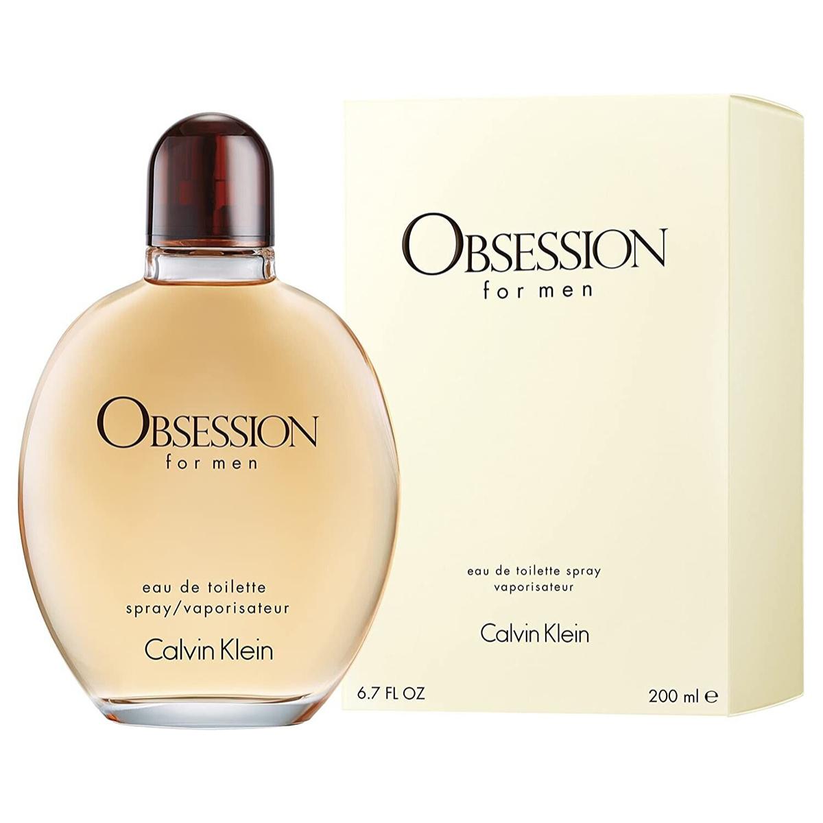 CALVIN KLEIN - Obsession Eau De Toilette - Uomo - 200 ML