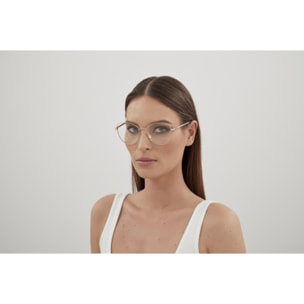 Gafas de Vista Gucci GG1418O-001 de Metal Mujer 55 mm
