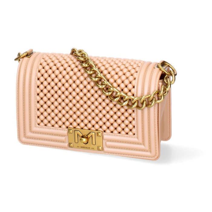 Borsa a mano da donna - Modello False - 100% Pvc - 11.0 x 19.0 x 6.5 cm