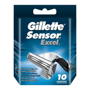 3x10 Lames de Rasoir Gillette Sensor Excel,