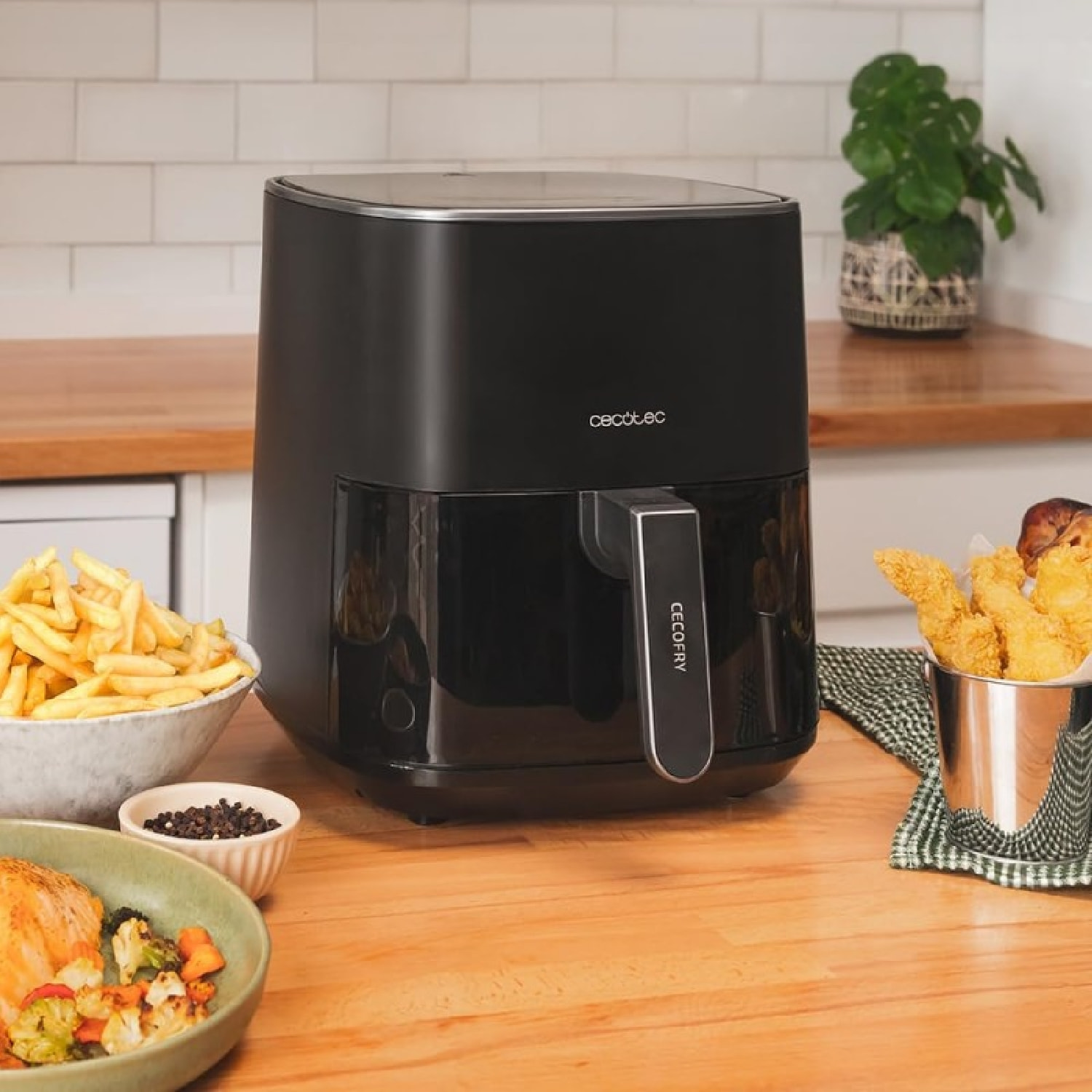 Cecotec Friteuse à Air sans Huile de 5,5 L Cecofry Fantastik 5500 . Air Fryer.