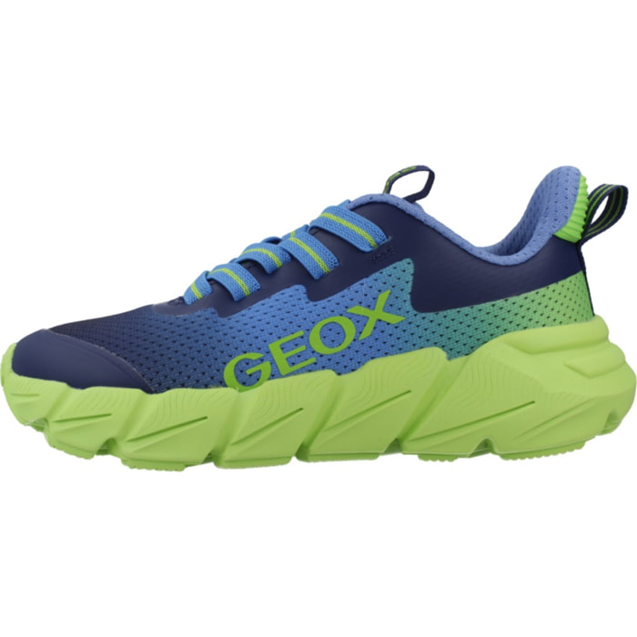 Zapatillas Niño de la marca GEOX  modelo J FLEXYPER FAST BOY AZUL