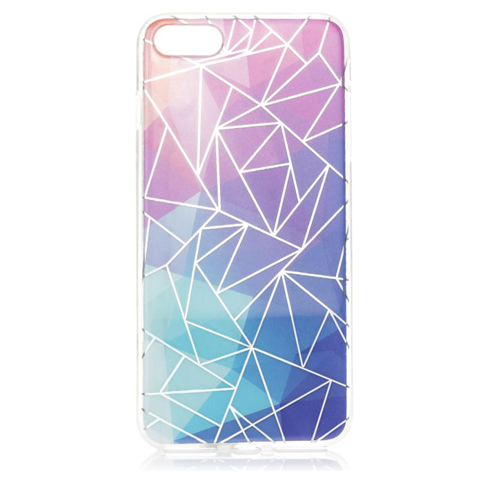 CARCASA CON FORMAS GEOMETRICAS IPHONE 7/ IPHONE 8