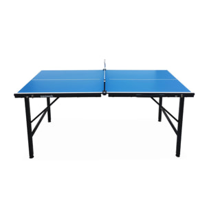 Mini table de ping pong intérieure pliante avec 4 raquettes et 6 balles MINI TABLE DE PING PONG INTÉRIEURE + RAQUETTES