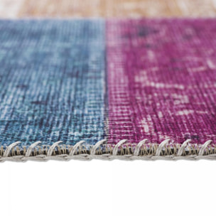 Tapis salon et chambre tissé motif géométrique CANE