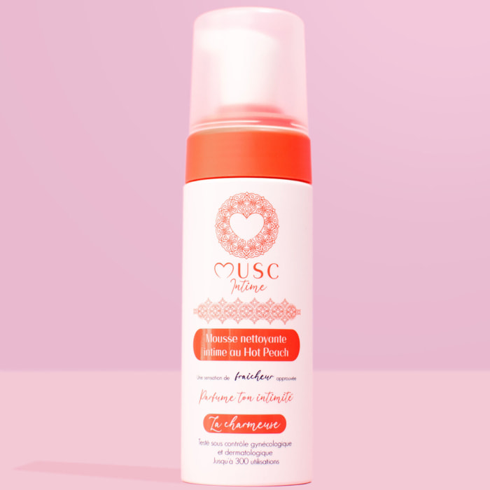 Hot Peach - Mousse Nettoyante Intime 150 ml