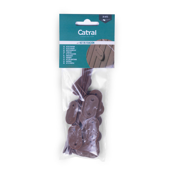 Kit Fijacion Marron