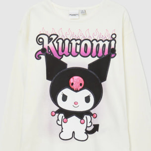 T-shirt stampa Kuromi