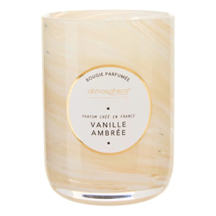 Bougie parfumée 275g Wavy Vanille ambrée